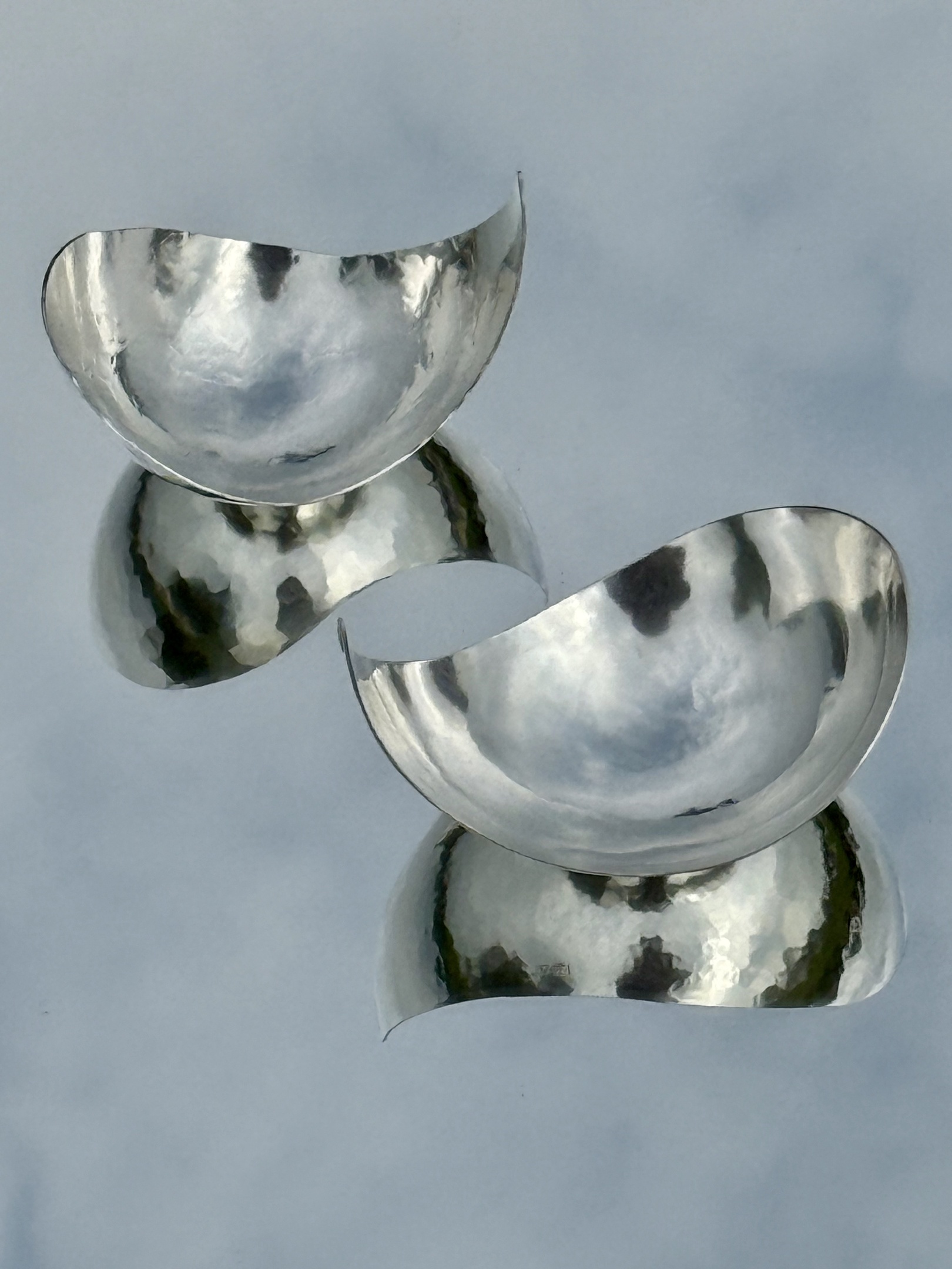 Silverskål handsmidd